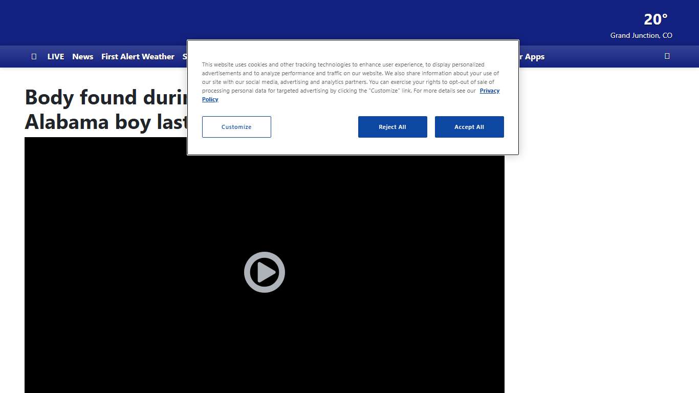 Body found during search for missing 4-year-old Alabama boy last seen on New Year’s Eve